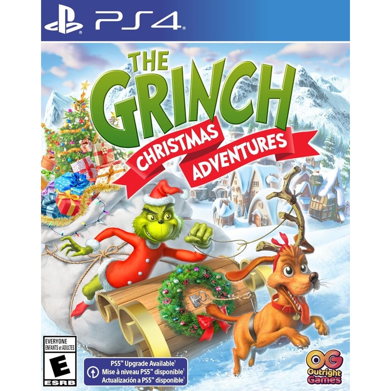 Grinch Christmas Adventures PS4 New