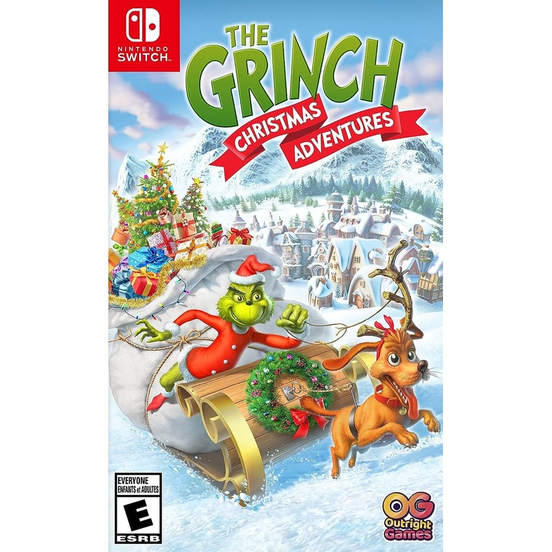 Grinch Christmas Adventures Switch Used