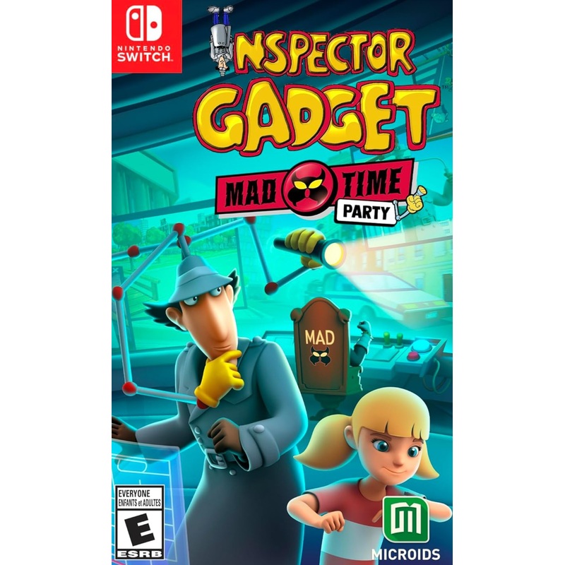 Inspector Gadget Mad Time Party Switch Used