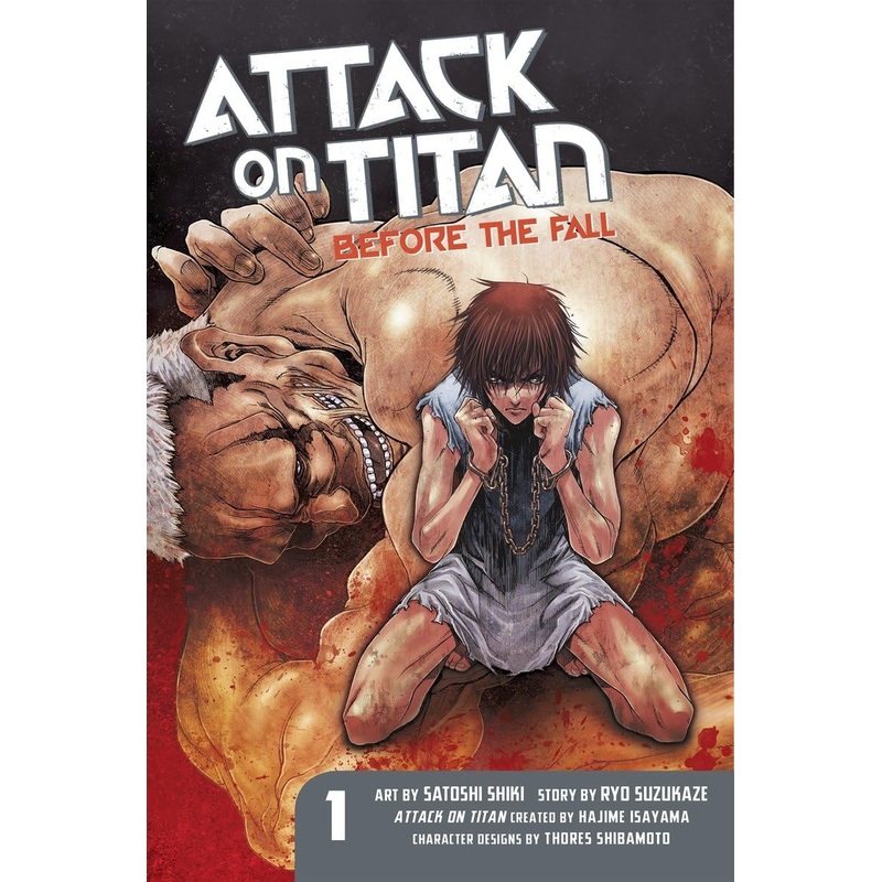 Attack on Titan Before the Fall Bundle Vol 1 - 3 Manga Used