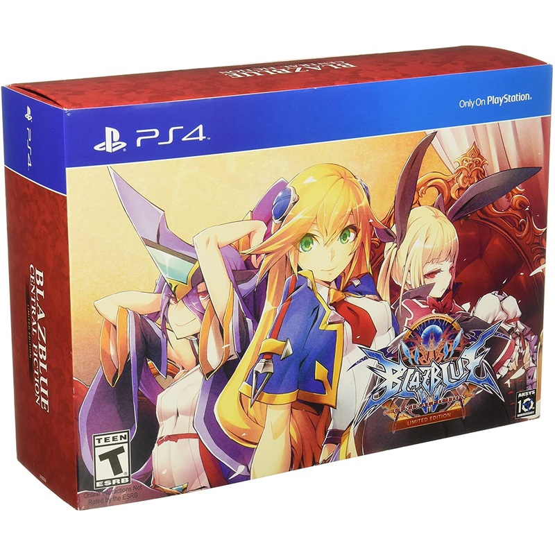 Blazblue Central Fiction Limited Edition PS4 New