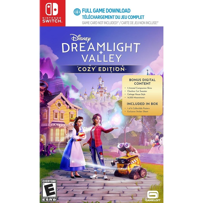 Disney Dreamlight Valley Cozy Edition (Code in Box) Switch New
