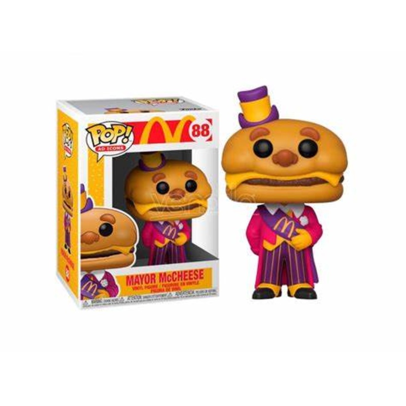 Funko Pop Ad Icons McDonalds Mayor McCheese New