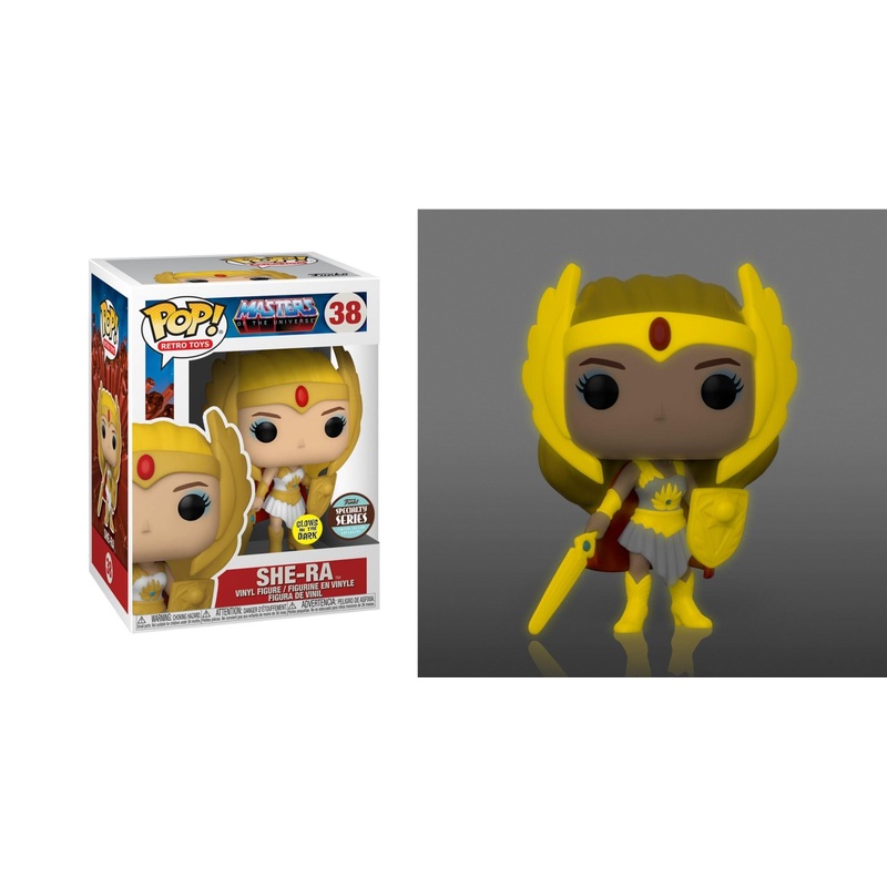 Funko Pop Animation Masters of the Universe She-Ra Glow In The Dark Specialty Series New