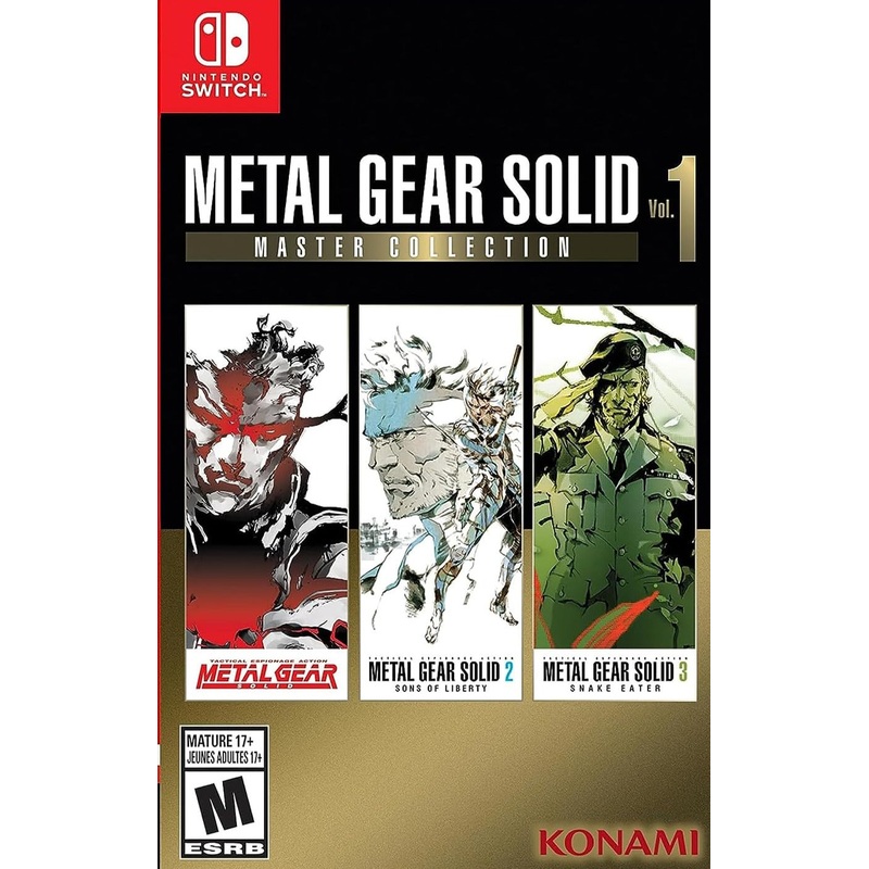 Metal Gear Solid Vol. 1 Master Collection Switch Used