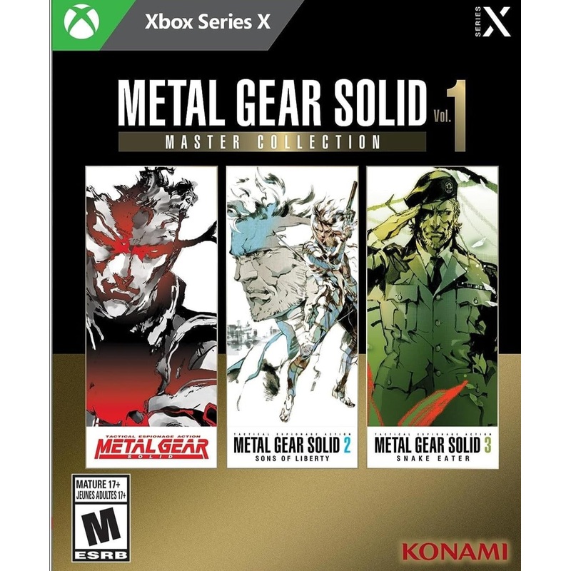 Metal Gear Solid Vol. 1 Master Collection Xbox Series X Used