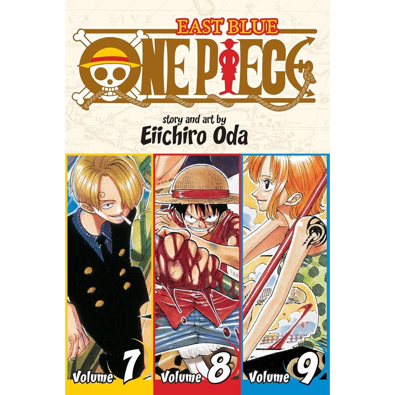 One Piece Omnibus Edition Vol 03 Manga New