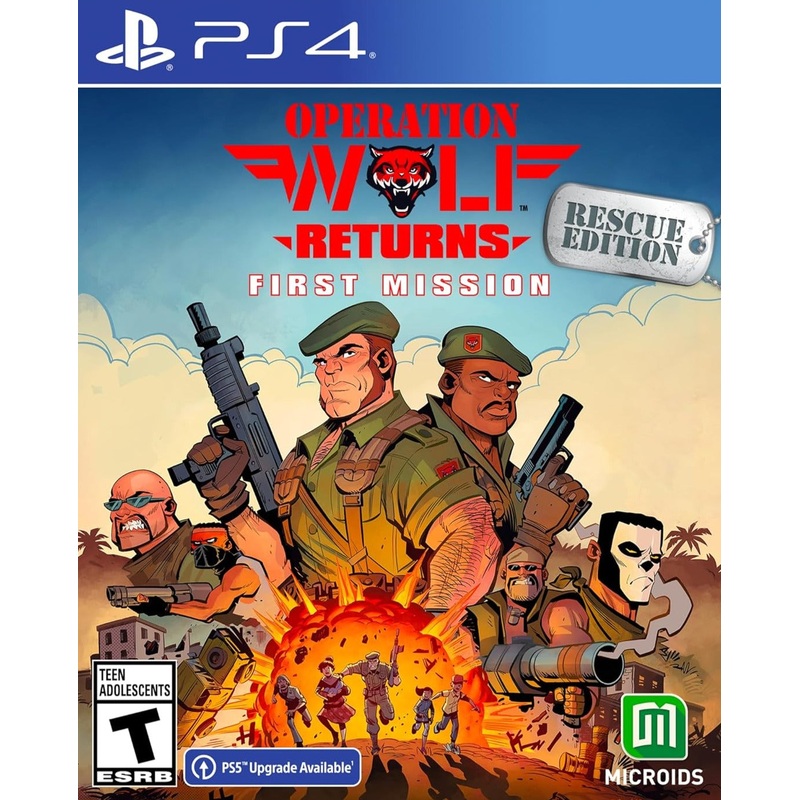 Operation Wolf Returns First Mission Rescue Edition PS4 Used