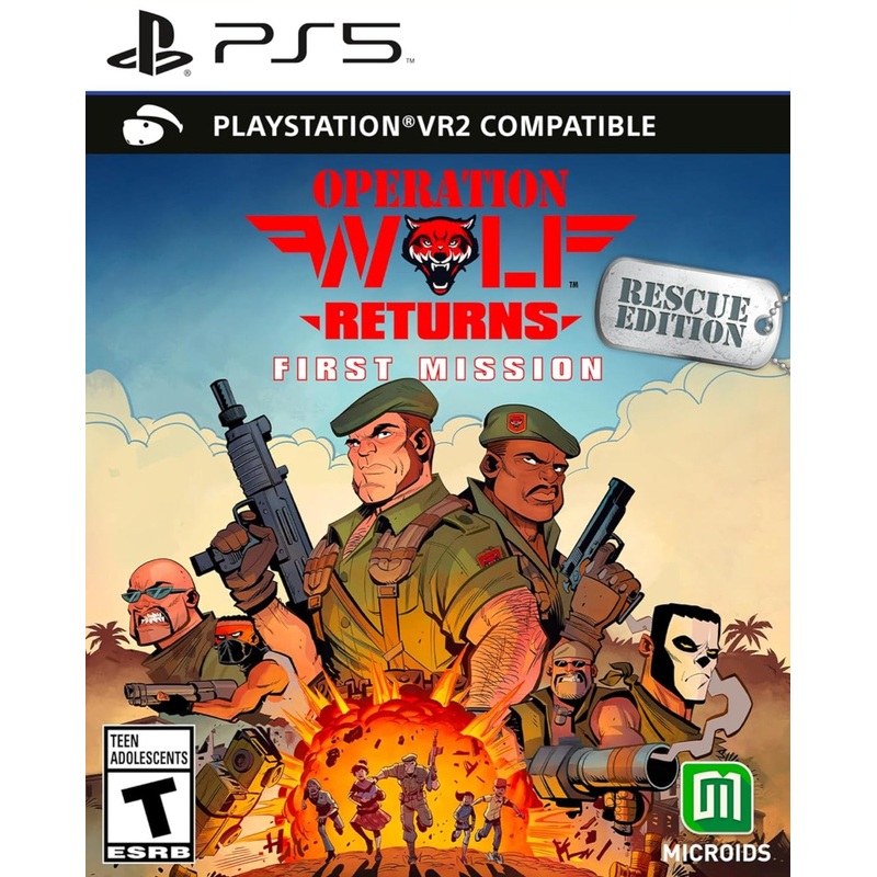 Operation Wolf Returns First Mission Rescue Edition PS5 Used
