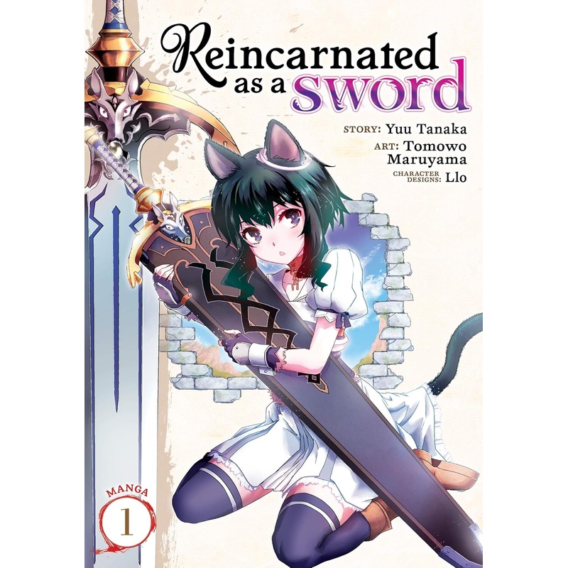 Reincarted as a Sword Bundle Vol 1 - 10 + Another Wish Vol 01 Manga Used