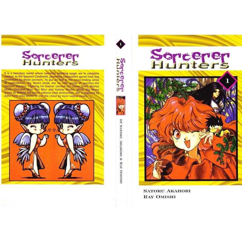 Sorcerer Hunters Bundle Vol 1 - 2 / 4 - 6 (some wear Manga Used
