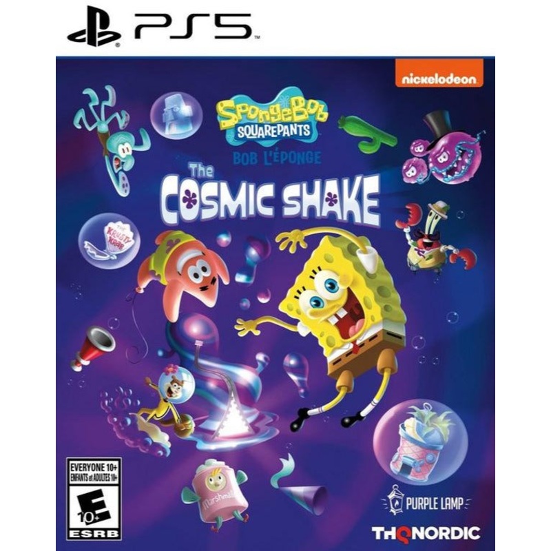 Spongebob Squarepants Cosmic Shake PS5 New