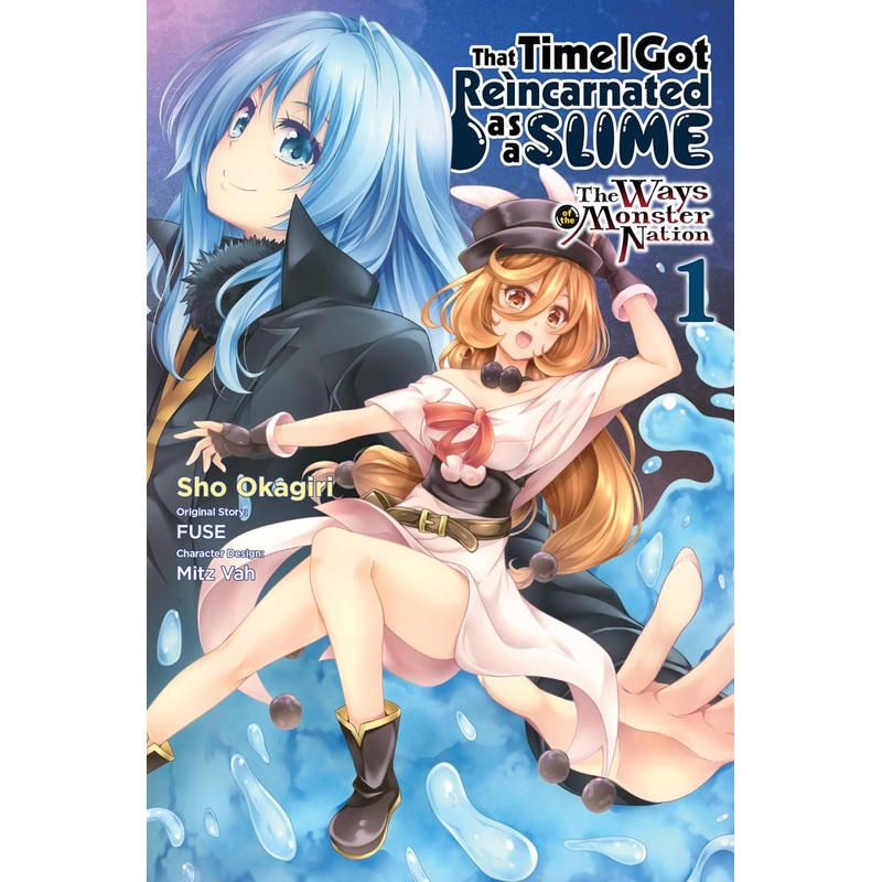 That Time I Got Reincarnated as a Slime the Ways of the Monster Nation Bundle Vol 1 - 7 Manga Used