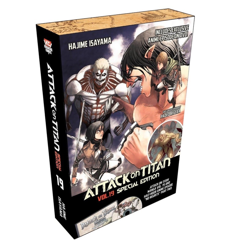Attack on Titan Vol 19 Special Edition Manga Used