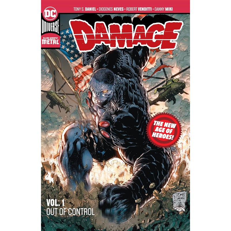 Damage Vol 01 Out of Control Trade Paper Back Used
