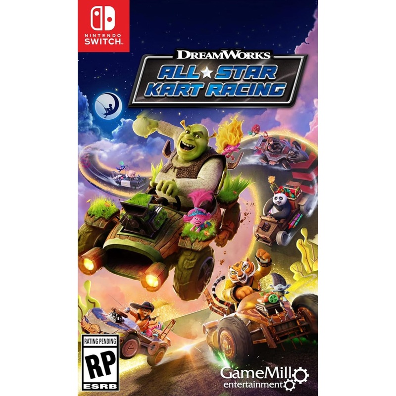Dreamworks All-Star Kart Racing Switch New