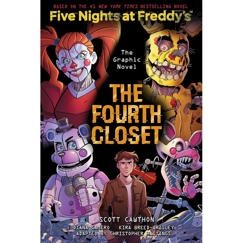 Five Nights at Freddys the Fourth Closet Graphic Novel Used