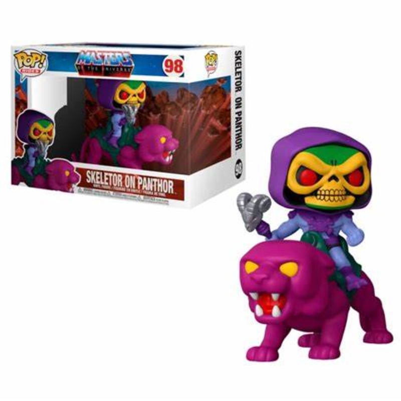 Funko Pop Rides Masters Of The Universe Skeletor On Panthor New