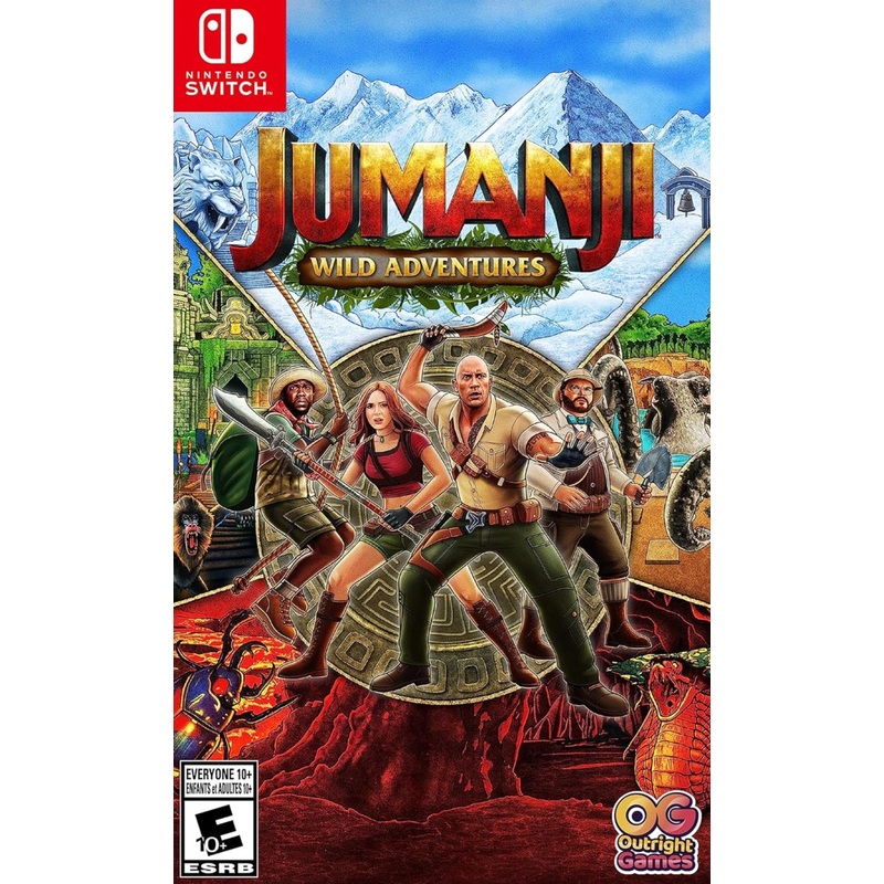 Jumanji Wild Adventures Switch New