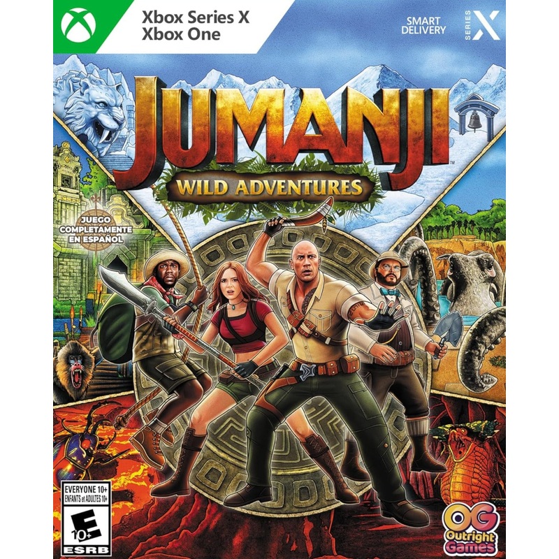 Jumanji Wild Adventures Xbox Series X Xbox One Used