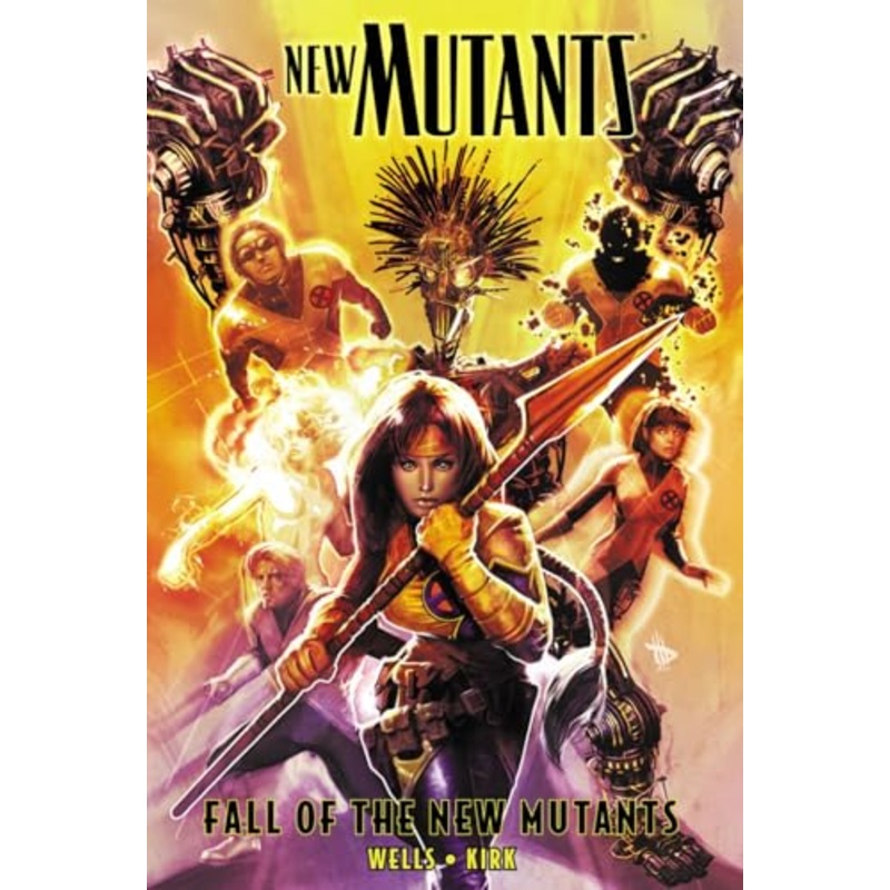 New Mutants Vol 03 Fall of the New Mutants Trade Paper Back Used
