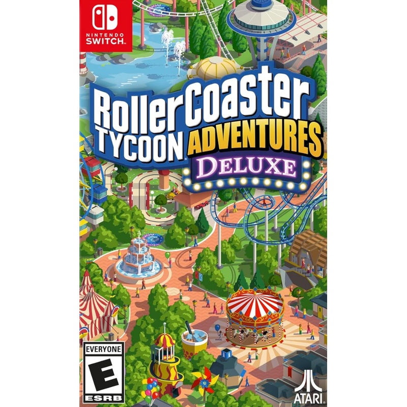 Roller Coaster Tycoon Adventures Deluxe Switch Used