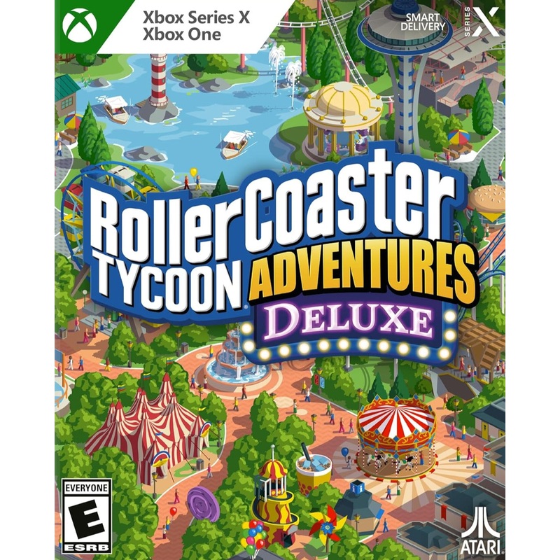 Roller Coaster Tycoon Adventures Deluxe Xbox Series X Xbox One Used