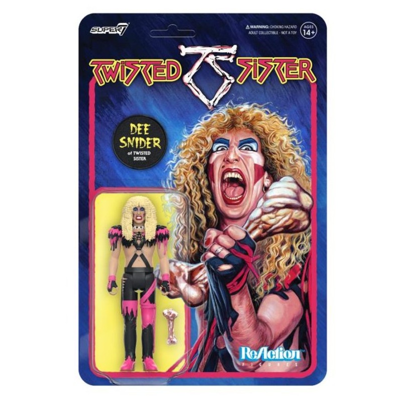 S7 Twisted Sister Dee Snider Figure New