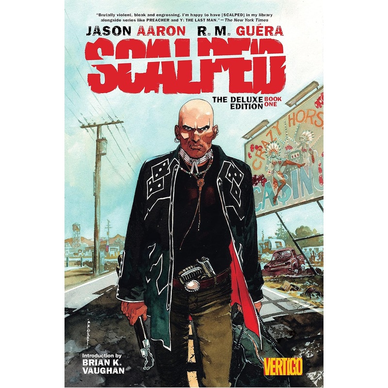 Scalped Deluxe Edition Book 01 Hardcover Used