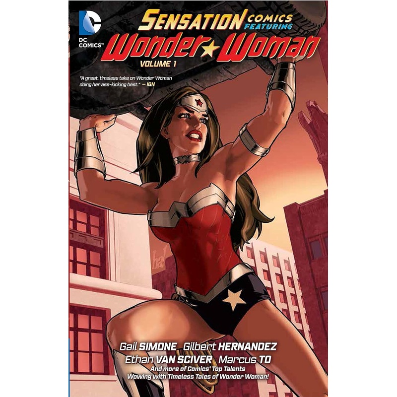 Sensation Comcis Featuring Wonder Woman Vol 01 Trade Paper Back Used