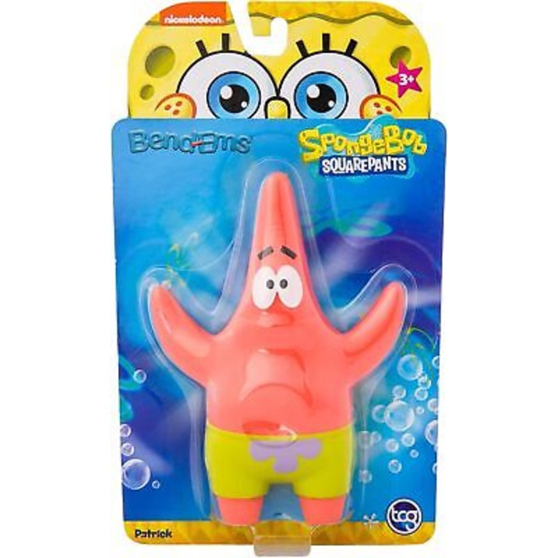 Spongebob Squarepants Bend-Ems Patrick New