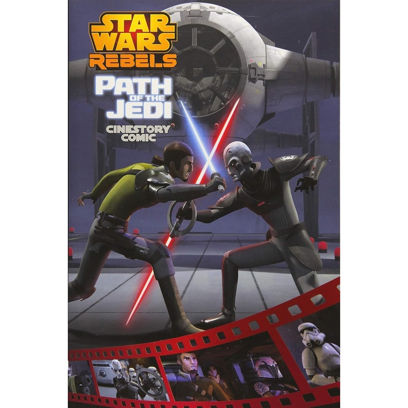 Star Wars Rebels Path of the Jedi Cinestory Comic Graphic Novel Used