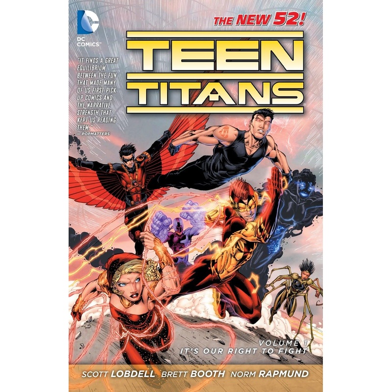 Teen Titans Vol 01 Its Our Right to Fight Trade Paper Back Used