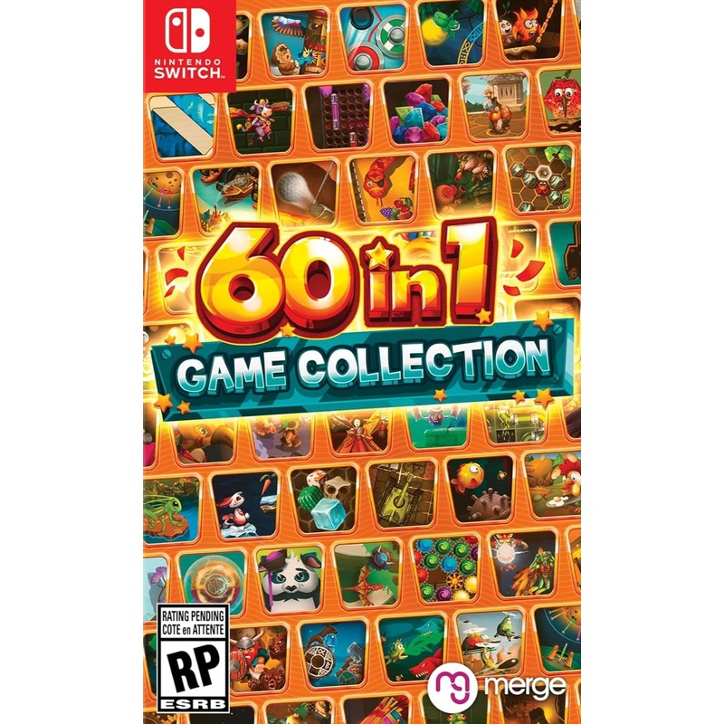 60 In 1 Game Collection Switch New