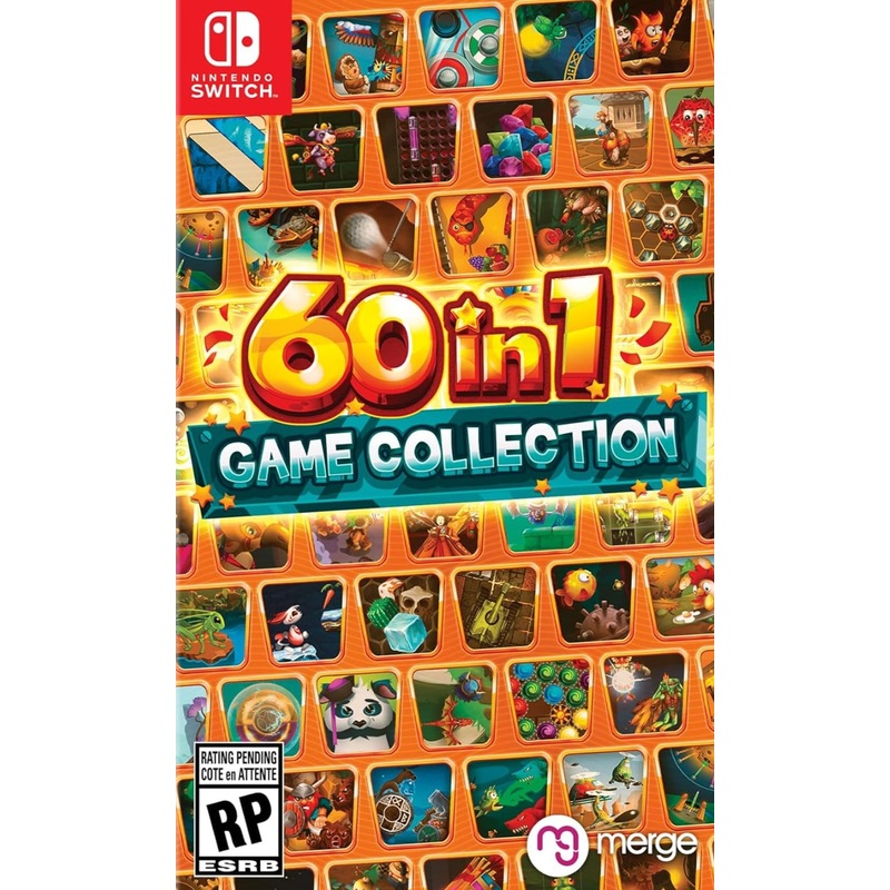 60 In 1 Game Collection Switch Used