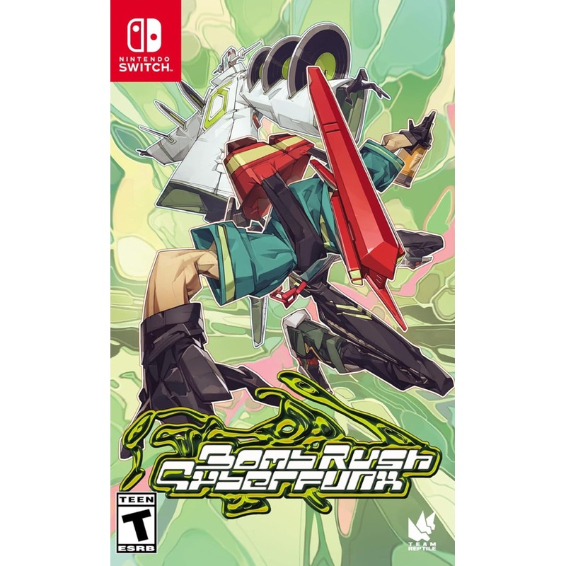 Bomb Rush Cyberfunk Switch New