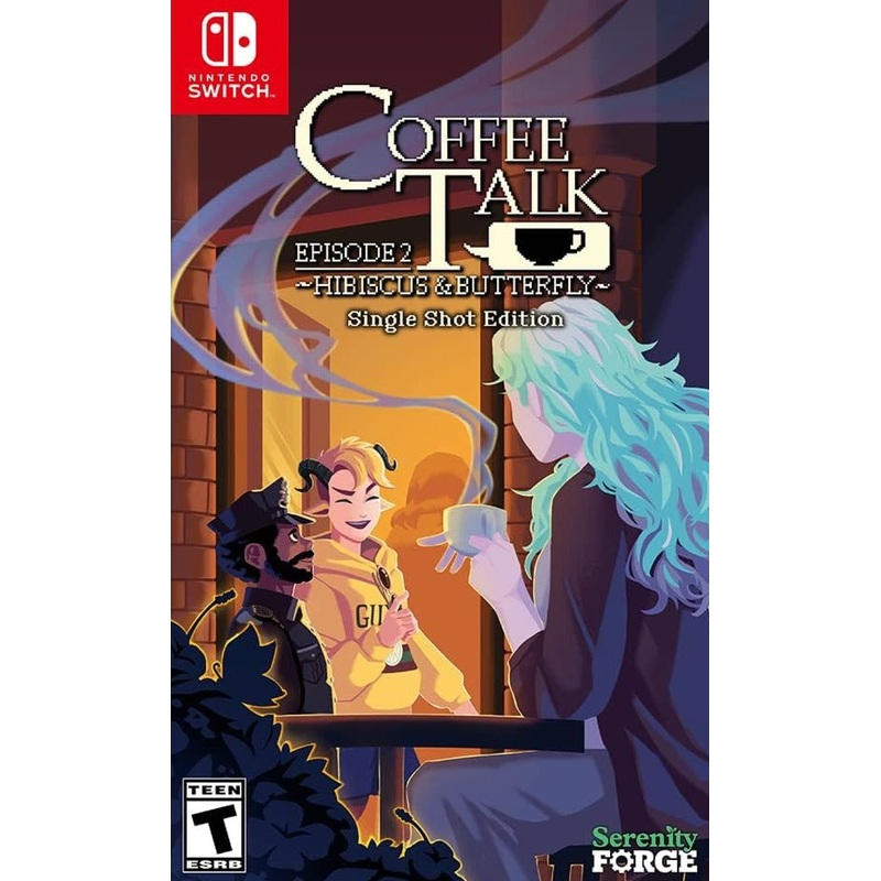 Coffee Talk Episode 2 Hibiscus & Butterfly Single Shot Edition Switch New