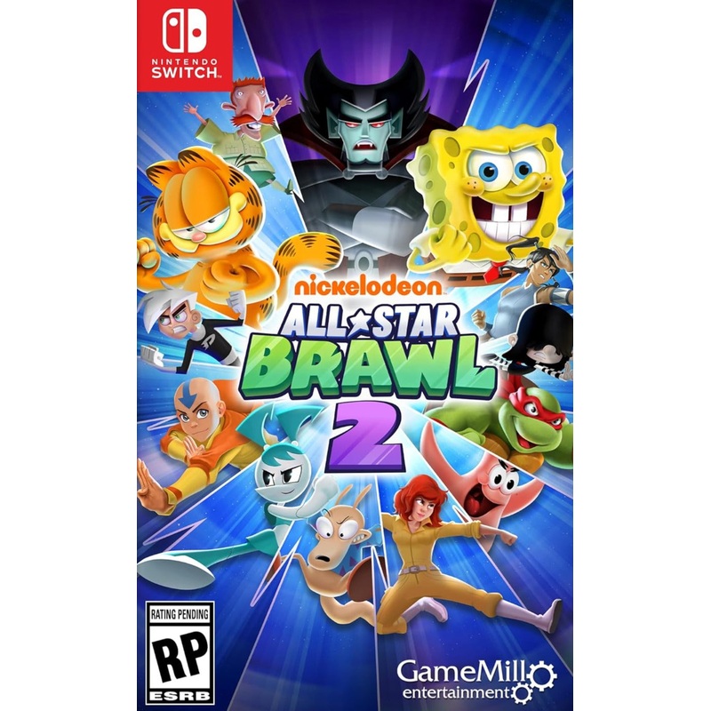Nickelodeon All-Star Brawl 2 (Code In Box) Switch New