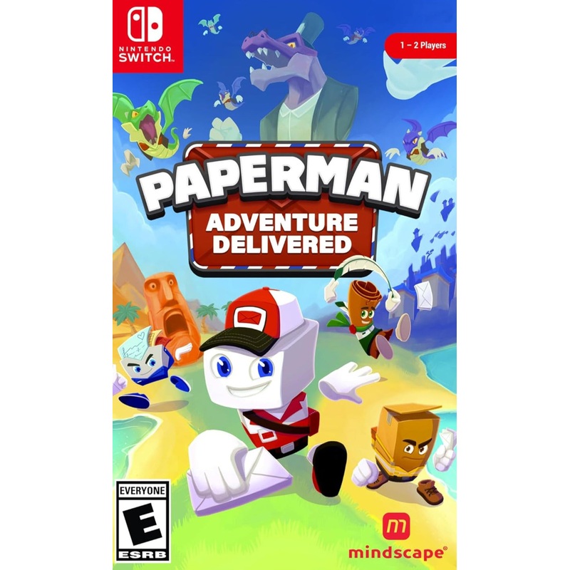 Paperman Adventure Delivered Switch Used