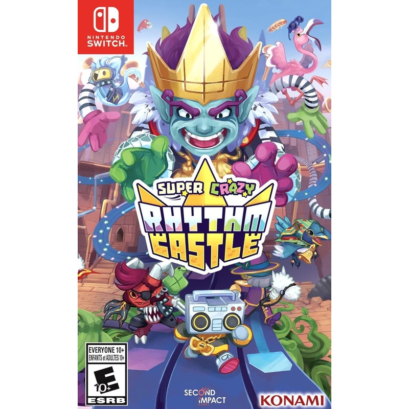 Super Crazy Rhythm Castle Switch Used