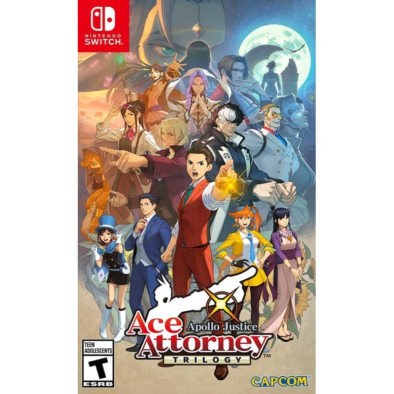 Apollo Justice Ace Attorney Trilogy Switch Used