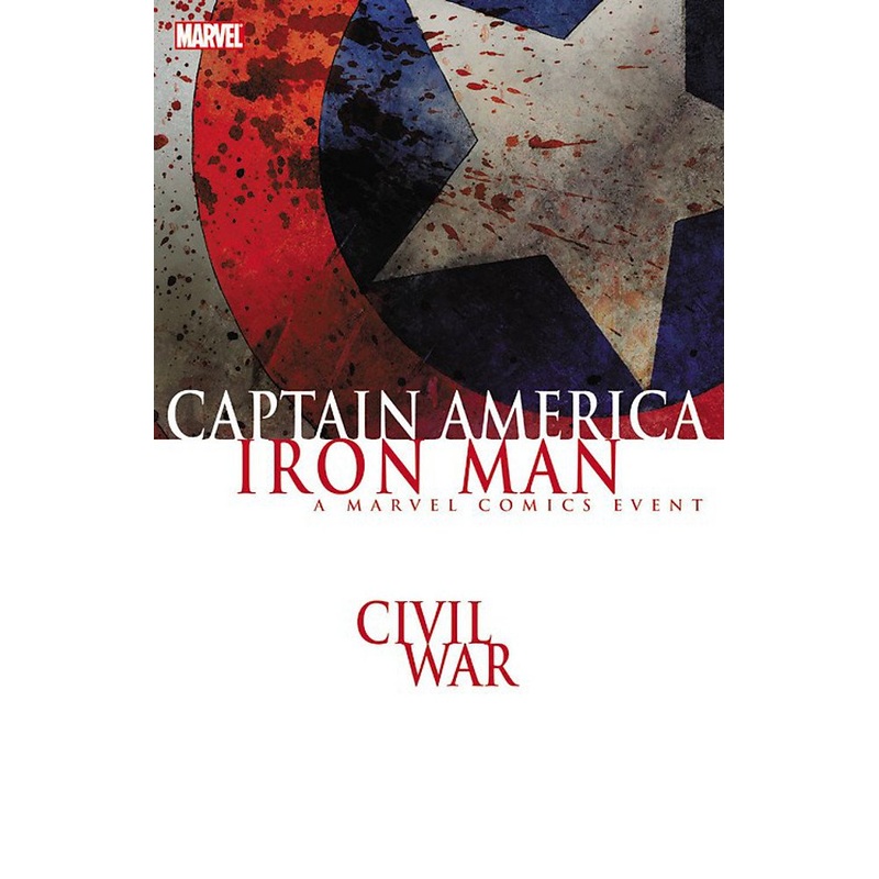 Civil War Captain America Iron Man Trade Paper Back Used