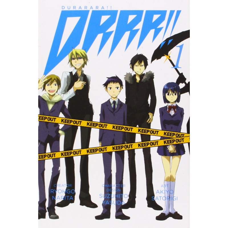 Durarara Bundle Vol 1-4 Manga Used