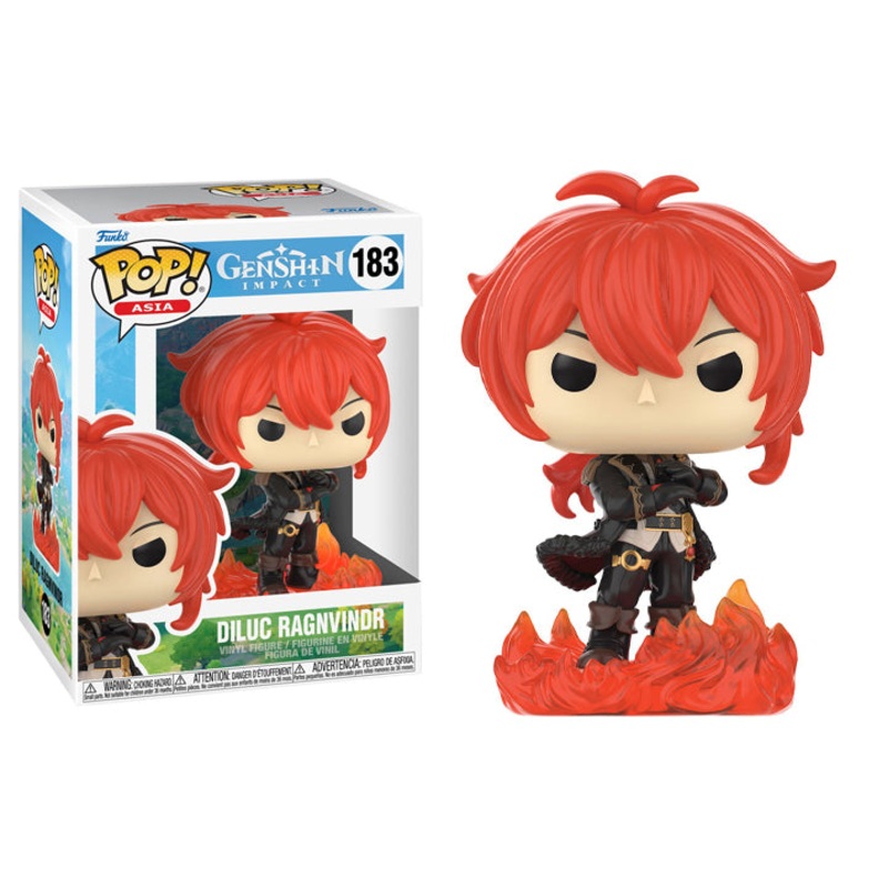 Funko Pop Genshin Impact Diluc Ragnvindr