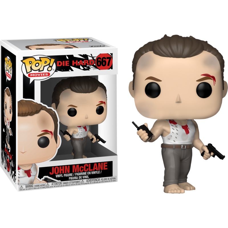 Funko Pop Movies Die Hard John McClane Used