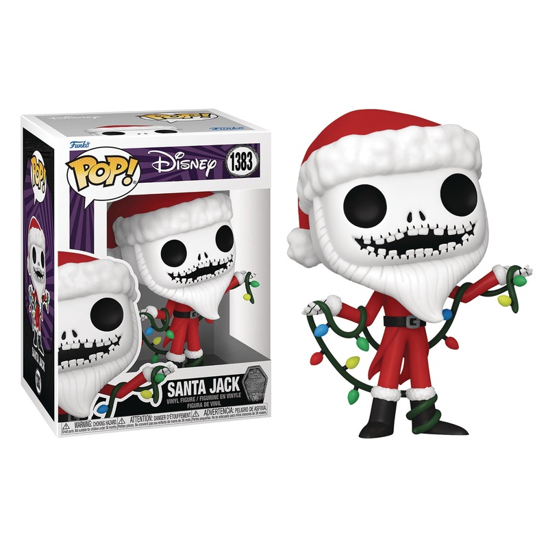 Funko Pop Nightmare Before Christmas 30th Anniversary Santa Jack Special Edition Scented New
