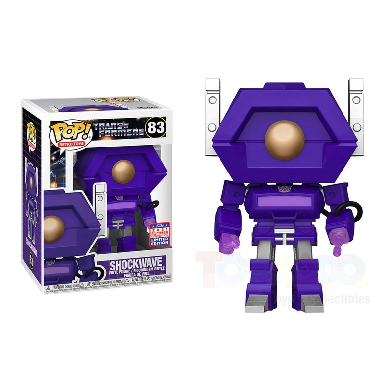 Funko Pop Retro Toys Transformers Shockwave Used