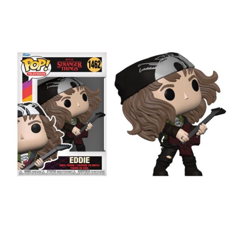 Funko Pop Television Stranger Things Eddie with Guitar New