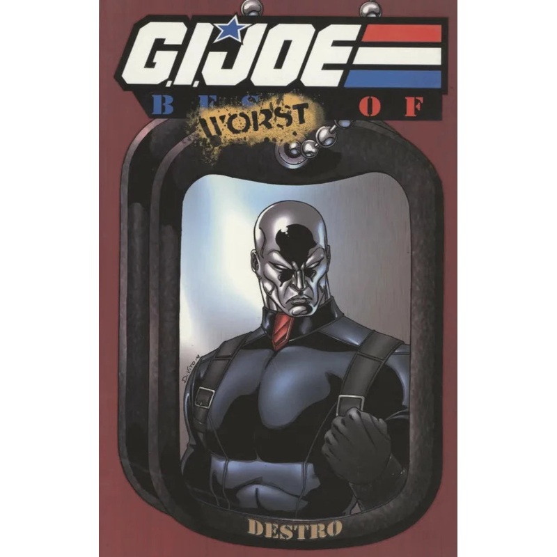 GI Joe Best of Destro Trade Paper Back Used