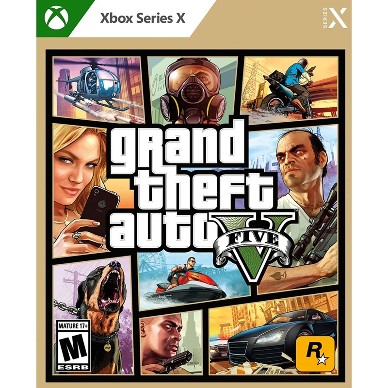 Grand Theft Auto V Xbox Series X New